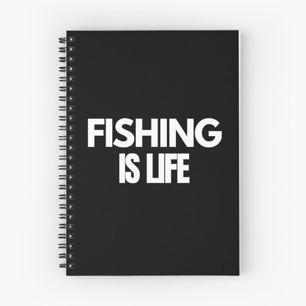 Item preview, Fishing Is Life Angler Lifestyle Quote Design designed and sold by EimSol.