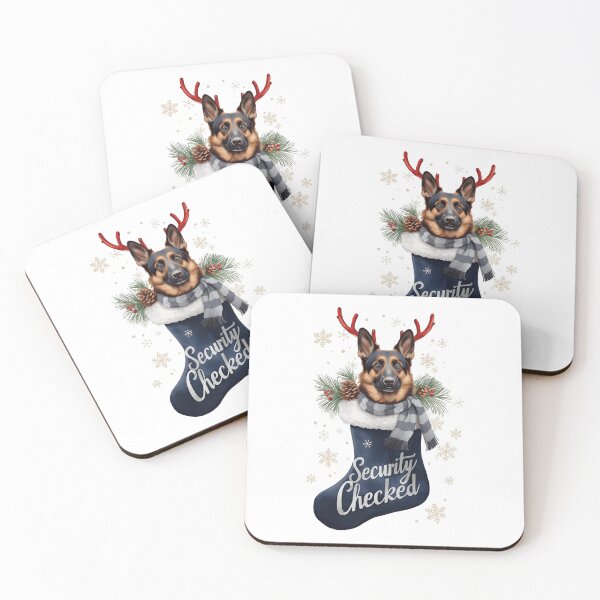 Item preview, Funny Christmas Dog – Security Checked Sarcastic Holiday Gift designed and sold by MiszungART.