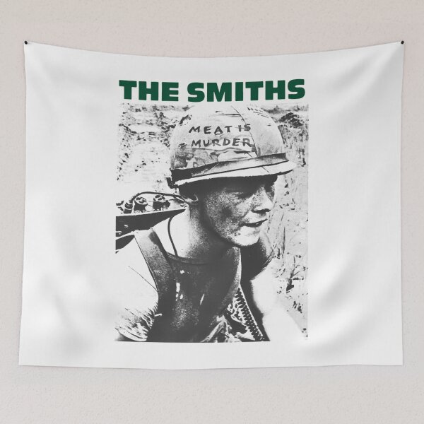 Item preview, The Smiths Meat Is Murder Punk Rock Morissey Retro Unisex Design  designed and sold by fontinohardy71.