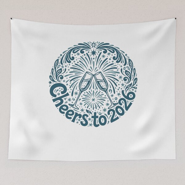 Item preview, Cheers To 2026 Fireworks Party Celebration designed and sold by LuminOrb.