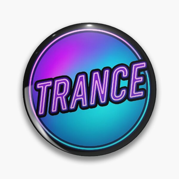 Item preview, Trance – Neon Gradient Electronic Music Circle designed and sold by |TRSSHOP|.