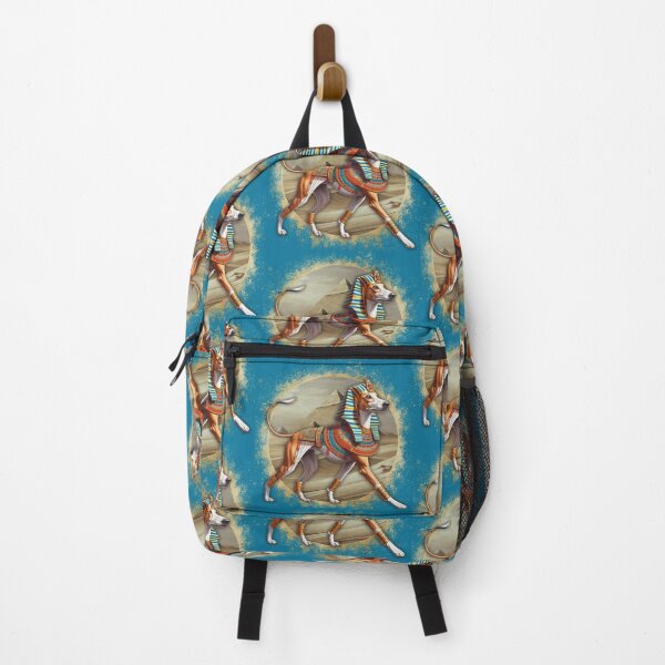 Item preview, Saluki Pharaoh Dog Art – Egyptian Desert Dog Illustration designed and sold by Kmcantley.