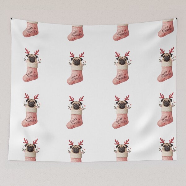 Item preview, Sarcastic Christmas Dog – Snack Inspector Funny Holiday Gift designed and sold by MiszungART.