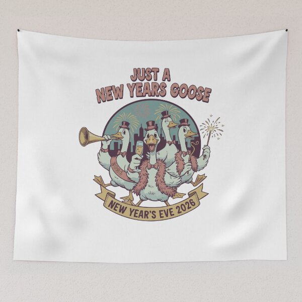 Item preview, Just A New Years Goose New Year's Eve 2026 designed and sold by LuminOrb.