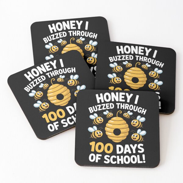 Item preview, 100 Days Of School Bees Cute Teacher designed and sold by cosmicncozyS.