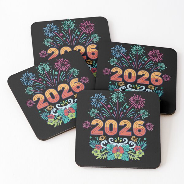 Item preview, 2026 Fireworks and Floral Celebration Design designed and sold by LuminOrb.