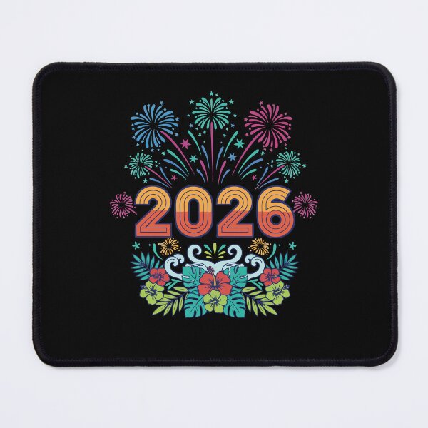 Item preview, 2026 Fireworks and Floral Celebration Design designed and sold by LuminOrb.
