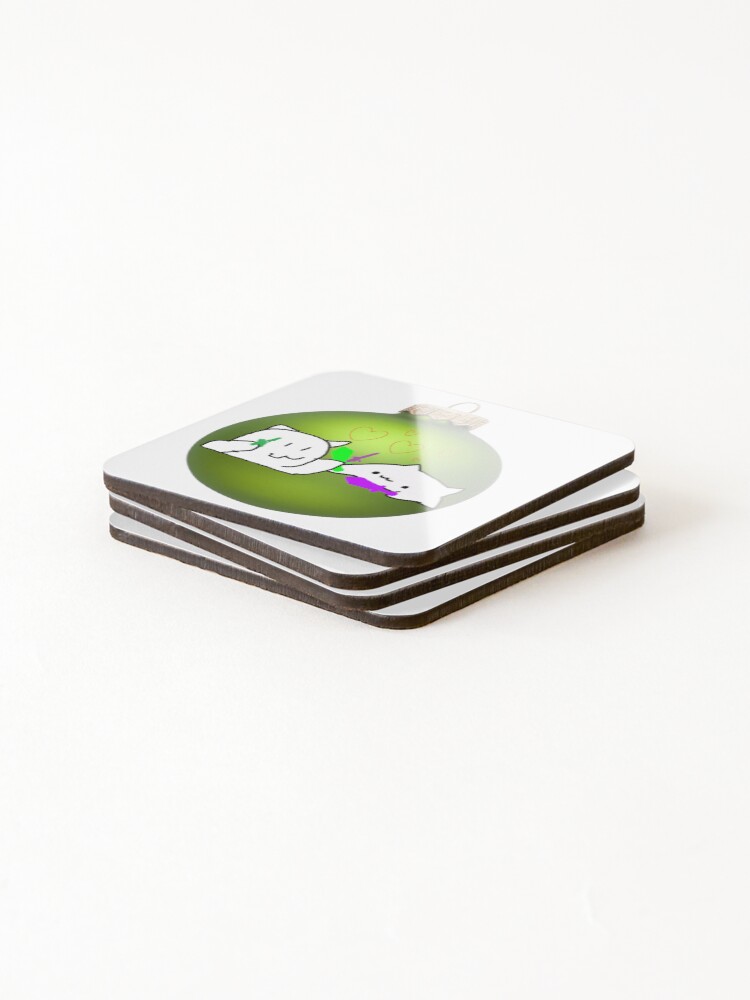 Thumbnail 4 of 5, Coasters (Set of 4), asdfasdf designed and sold by RancordModMerch.