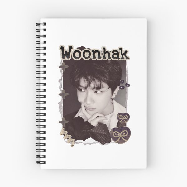 Item preview, BoyNextDoor Woonhak Kpop Boy group Celebrity Illustration korean pop art Scrapbook Collage Cozy Y2K Vintage Design designed and sold by HELL0WBELLO.
