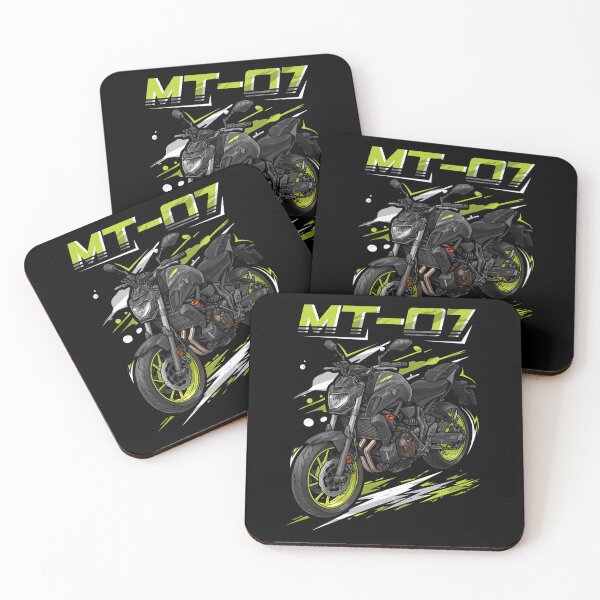 Item preview, Yamaha MT-07 2018 (Matte Gray) for Motorcycle Riders designed and sold by MotoApparelHub.