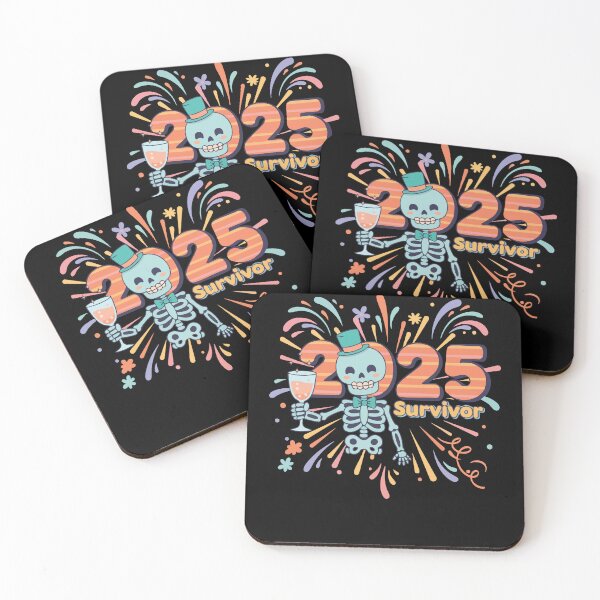 Item preview, 2025 Survivor Skeleton Party Celebration designed and sold by LuminOrb.