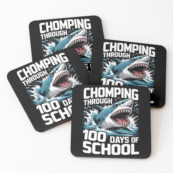 Item preview, 100 Days of School Shark Cool designed and sold by cosmicncozyS.