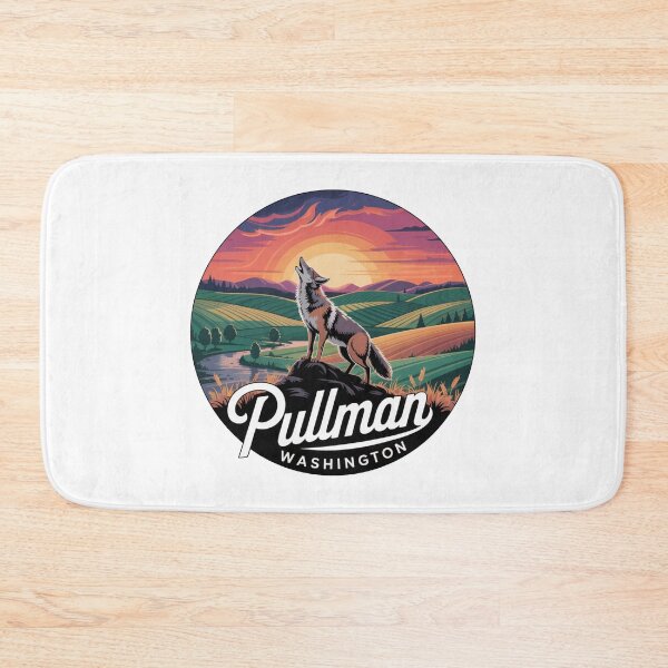 Item preview, Pullman Washington - Howling Coyote Art designed and sold by CircinusStore.
