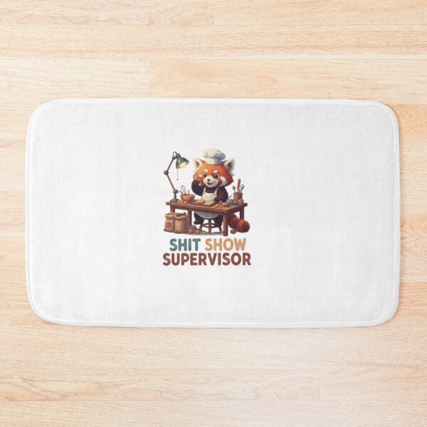 Item preview, Shitty Show Supervisor T-Shirt: Funny Handmade Frog Design - Sarcastic Gift for Crafty Boss. designed and sold by Maad Store.