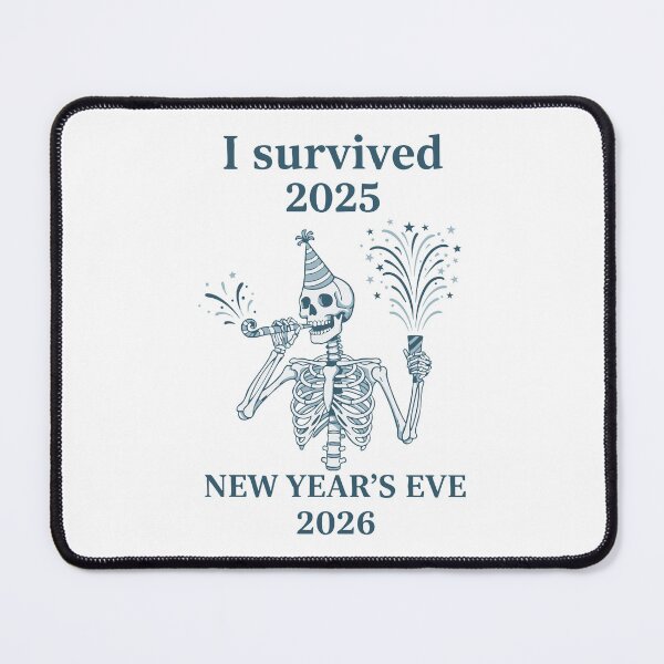 Item preview, I Survived 2025 New Year’s Eve 2026 designed and sold by LuminOrb.