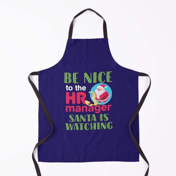 Item preview, Human Resources Christmas Be Nice to the HR Manager Santa is Watching designed and sold by jaygo.