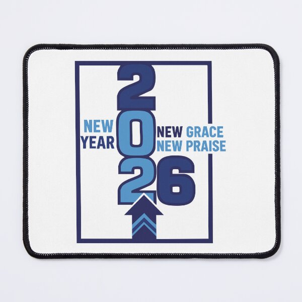 Item preview, 2026 New Year New Grace New Praise designed and sold by LuminOrb.