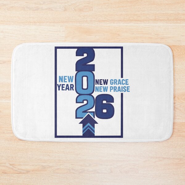 Item preview, 2026 New Year New Grace New Praise designed and sold by LuminOrb.