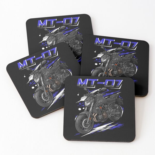 Item preview, Yamaha MT-07 2019-2020 (Matte Raven Black) for Motorcycle Riders designed and sold by MotoApparelHub.
