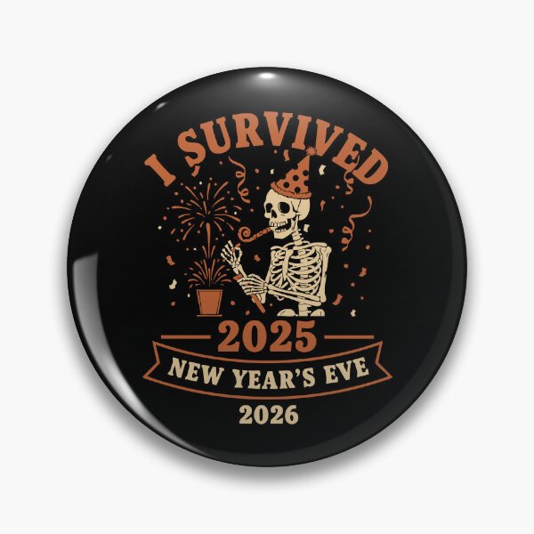 Item preview, I Survived 2025 New Year's Eve 2026 designed and sold by LuminOrb.