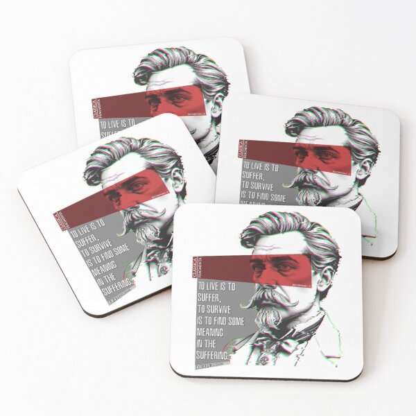 Item preview, Friedrich Nietzsche To Live Is To Suffer Fragmente designed and sold by GALAXYKNOTLTD.