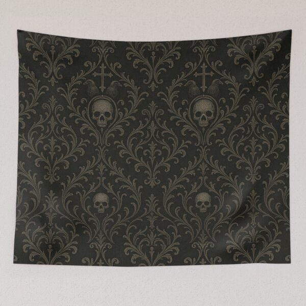 Item preview, Gothic Skull Art designed and sold by Planetporridge.
