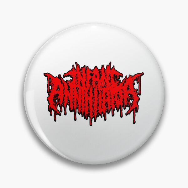 Item preview, Infant Annihilator – Dripping Deathcore Horror Logo  designed and sold by crloslyons.