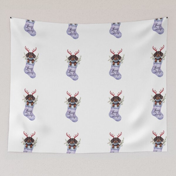 Item preview, Funny Christmas Dog – Long Story Sarcastic Holiday Humor designed and sold by MiszungART.