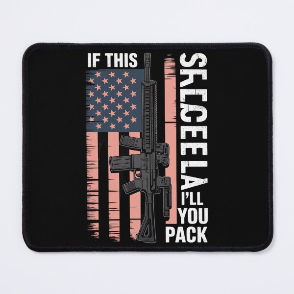 Item preview, Transgender If This Flag Offends You AR-15 Gun Rights Trans designed and sold by FadeOfThrone.
