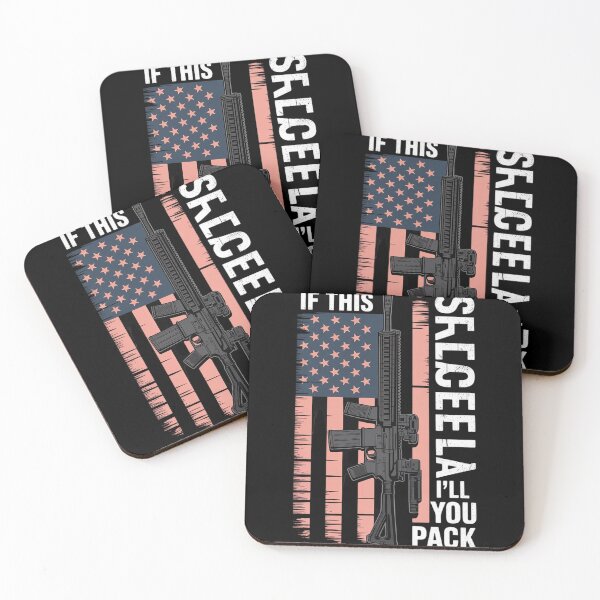 Item preview, Transgender If This Flag Offends You AR-15 Gun Rights Trans designed and sold by FadeOfThrone.