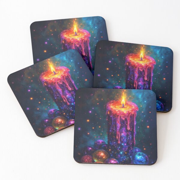 Item preview, Cosmic candle and shimmering crystal balls designed and sold by Mianku | Für das Leben.