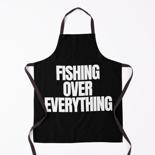 Item preview, Fishing Over Everything Angler Lifestyle Quote designed and sold by EimSol.
