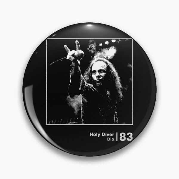 Item preview,  Holy Diver  Vintage Fanart Tribute  designed and sold by fontinohardy71.