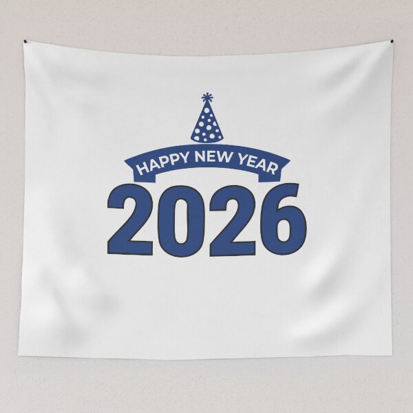 Item preview, Happy New Year 2026 Celebration Design designed and sold by LuminOrb.