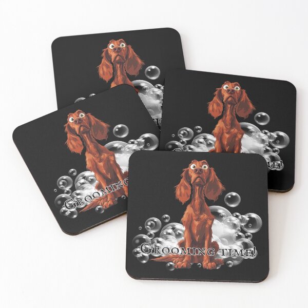 Item preview, Funny Dog Grooming Reaction – Brace Yourself, Grooming Time! designed and sold by KArtcore.