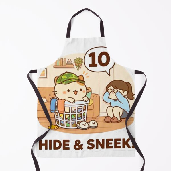 Item preview, Cute Mochi Paw: Hide & Sneek! designed and sold by MT-Hub | Cute Aesthetic Art, Stickers & Phone Cases.