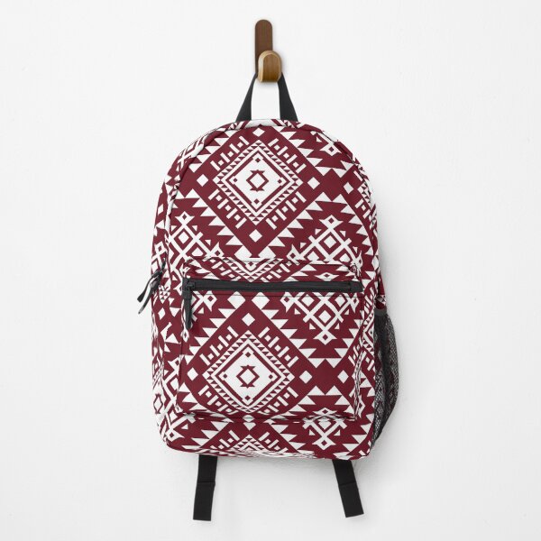 Item preview, Red Tribal Geometric Seamless Pattern designed and sold by Modular Prints.