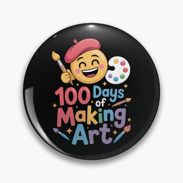 Item preview, Art Teacher 100th Days School Cute designed and sold by cosmicncozyS.