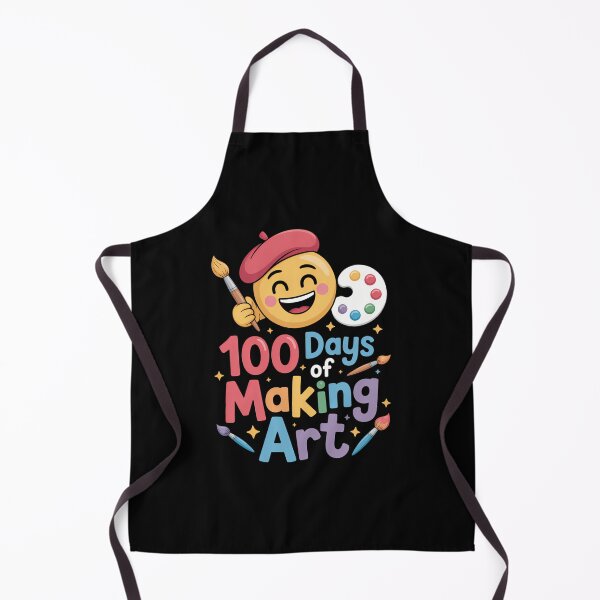 Item preview, Art Teacher 100th Days School Cute designed and sold by cosmicncozyS.