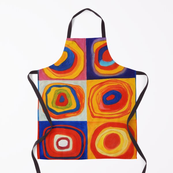 Item preview, Wassily Kandinsky Color Study Pattern - Vibrant Geometric Art designed and sold by GaNozri.