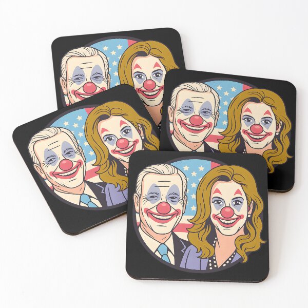 Item preview, Funny American Election Parody Political Satire Clown Illustration designed and sold by DrawHandArt.