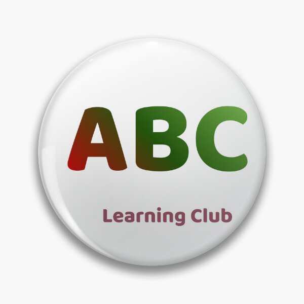 Item preview, ABC Learning Club for Kids designed and sold by AME Kids Designs.