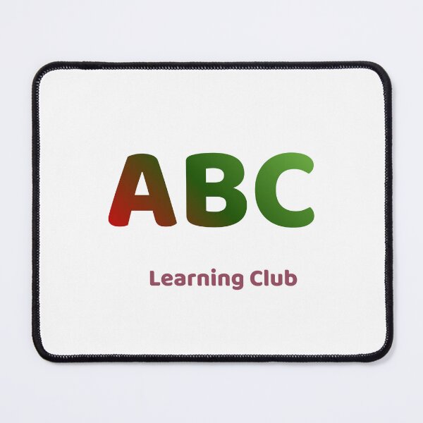 Item preview, ABC Learning Club for Kids designed and sold by AME Kids Designs.