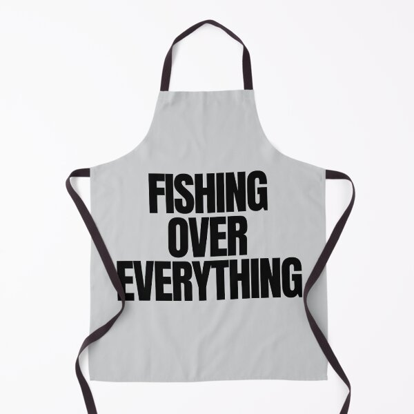 Item preview, Fishing Over Everything Angler Lifestyle Quote designed and sold by EimSol.