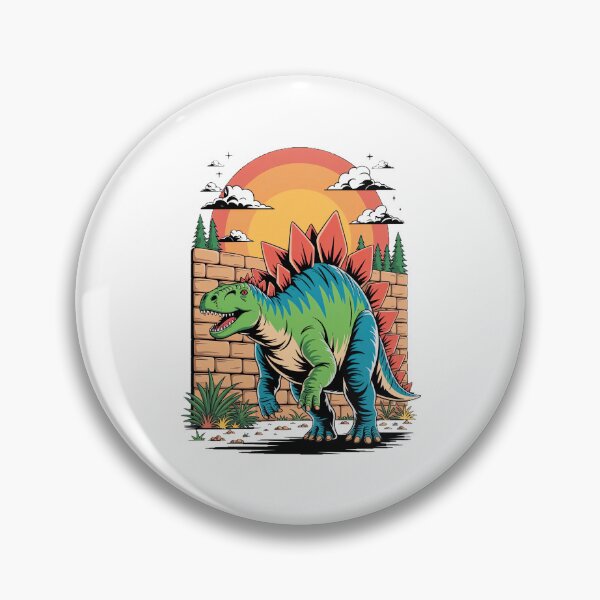 Item preview, Happy Stegosaurus designed and sold by Diesel Drinking Dinosaurs.