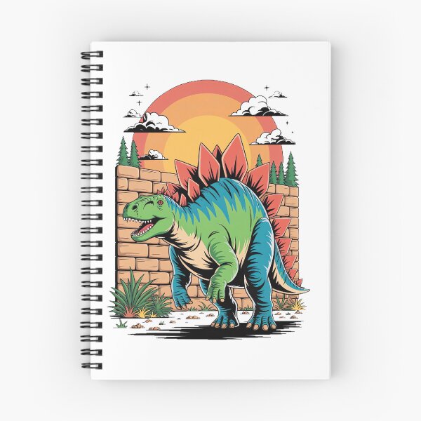 Item preview, Happy Stegosaurus designed and sold by Diesel Drinking Dinosaurs.