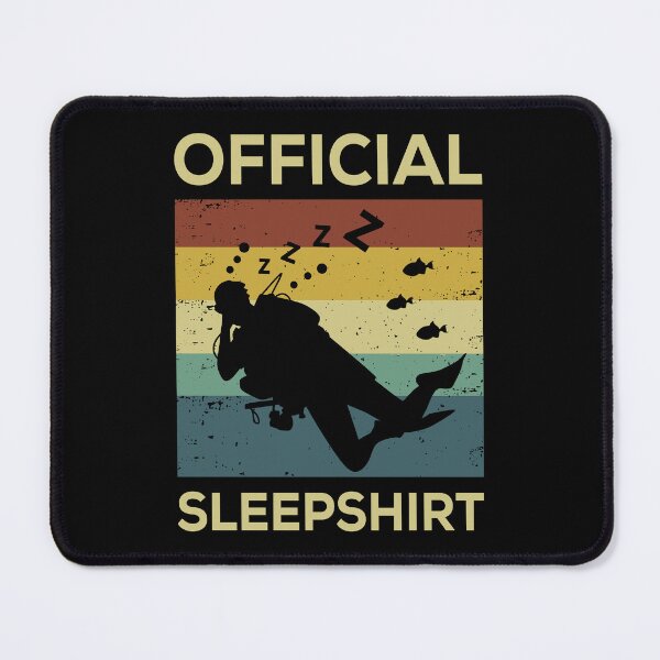 Item preview, Scuba Diving Official Sleepshirt designed and sold by mybegoniatee.