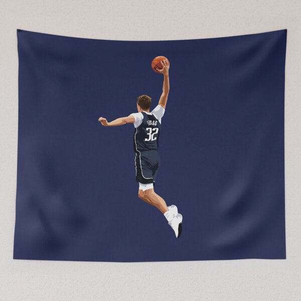 Item preview, Cooper Flagg Vector Dunk Dark Blue Small Print Qiangy designed and sold by qiangdade.
