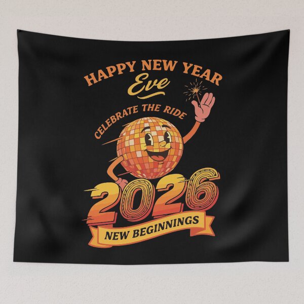 Item preview, Celebrate New Year Eve 2026 New Beginnings designed and sold by LuminOrb.