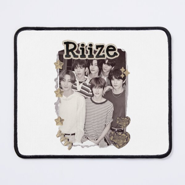 Item preview, Riize Kpop Boy group Celebrity Illustration korean pop art Scrapbook Collage Cozy Y2K Vintage Design  designed and sold by HELL0WBELLO.